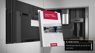 Hvordan avkalke kaffemaskin  Miele [upl. by Ycam]