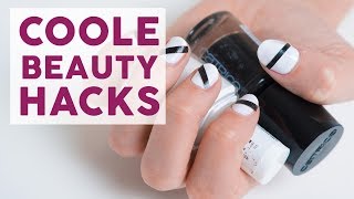 Coole BeautyHacks Schneller Schöne Nägel [upl. by Maroj414]