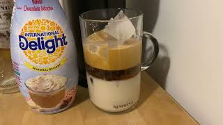 Easy Iced hazelnut latte recipe with Nespresso pods [upl. by Sible852]