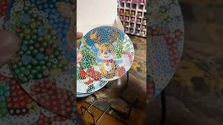 Handmade Diamond Art COASTERS Sneak Peak at end Which should I do next shorts [upl. by Griz28]