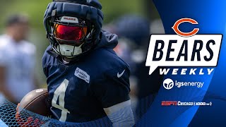 DAndre Swift on playing with Bears offensive weapons  Bears Weekly Podcast [upl. by Anglo]