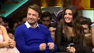 Beyaz show Tolga Saritasin Hande Ercel taklidi 3 [upl. by Arolf430]