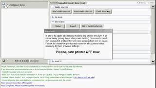 👍 Epson L220 download free resetter  reset by Yourself [upl. by Laehcor]