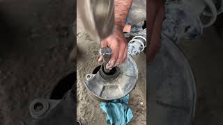 Car front wheel bearing broken and new bearing fittingNew shortYouTube shortViral video [upl. by Driskill]