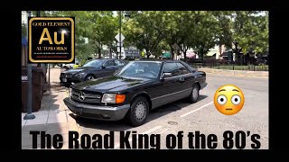 🥹I Want This 1989 560SEC Mercedes Benz Classic An Original Owner [upl. by Nolyar]