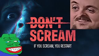 Forsen Plays DONT SCREAM With Chat [upl. by Curry]