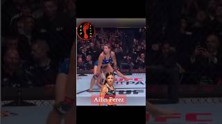 ufc mma sports ailinperez match win paris twerk dance boxing trending sportsnews shorts [upl. by Leoy]