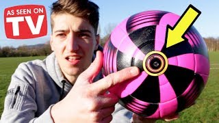 Kick HERE for CRAZY Knuckleball  Testing Strange Football Products [upl. by Sneve150]