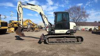 Ingersoll Rand ZX125 Excavator [upl. by Dnomsad]