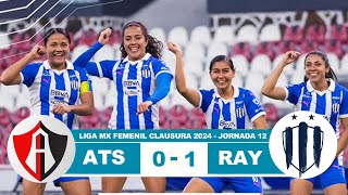 Atlas Femenil vs Rayadas 01 Resumen Goles 2024 [upl. by Anig]