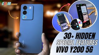 Vivo Y200 5G Tips And Tricks 🔥 Hidden Top 30 Special Features  Vivo Y200 [upl. by Ztirf]