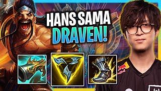 HANS SAMA PERFECT GAME WITH DRAVEN  G2 Hans Sama Plays Draven ADC vs Zigss [upl. by Otrebron]