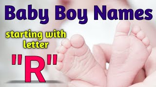 quotRquot letter se ladko k naam Boy names with alphabet R [upl. by Rooney]