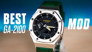 Is this the best mod for GShock GA2100 CasiOak Lets check it out [upl. by Idleman]