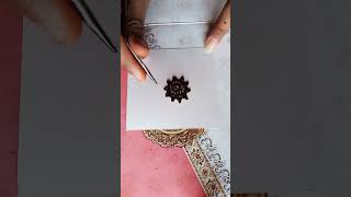 tikki  new  mehndi  design  youtubeshorts  video 🥰 [upl. by Anelliw]