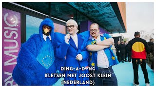 Kletsen met Joost Klein Nederland  op de Turquoise Carpet  Eurovision 2024 [upl. by Eilime]