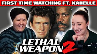 LETHAL WEAPON 2 1989 Movie Reaction with kaiielle   FIRST TIME WATCHING [upl. by Nnylf53]