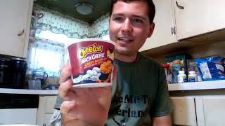 Cheetos Mac and Cheese Cheesy Bacon taste test [upl. by Lleznod]