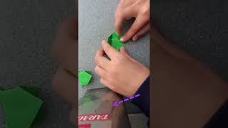 Cómo hacer una rana de origamishortsorigami [upl. by Greenes]