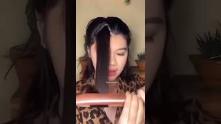 omg 😦Hair curling hack😵‍💫try kiya💁🏻youtubeshorts viralvideo shorthairstyle hair ytshots [upl. by Mini]