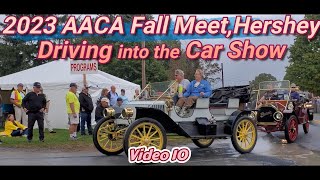 2023 AACA Fall MeetHershey Driving onto the Show Field Video 10 aaca oldcars classiccars [upl. by Boj]