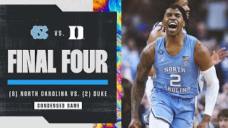 North Carolina vs Duke  Final Four NCAA tournament extended highlights [upl. by Whitnell955]