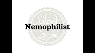 How to pronounce Nemophilist CORRECTLY [upl. by Akimehs]