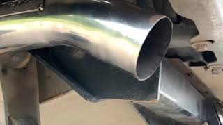 Torqit 76 series landcruiser exhaust [upl. by Baoj]