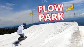 Flow Park Snowboarding at Timberline [upl. by Amarillis]