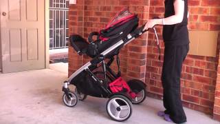 Hipod ifold Stroller Pram  How to Fold and Unflod  Como Abrir y Cerrar [upl. by Ruperto631]