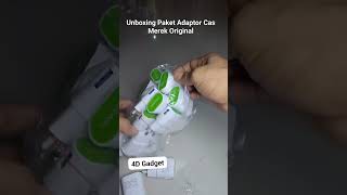 Unboxing Paket Adaptor Cas Merek Original unboxing paket taraweang tonasa barabatu tabotabo [upl. by Johnathan]