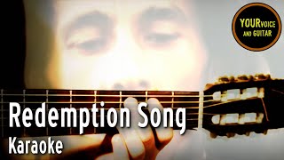 Bob Marley  Redemption song  Acoustic Guitar Karaokê [upl. by Quent703]