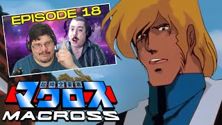 SFR Super Dimension Fortress Macross Episode 18 quotPineapple Saladquot REACTION [upl. by Loni770]