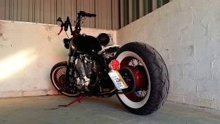 Honda Shadow Bobber startup [upl. by Nahama]