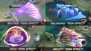 MLBB New Skins Effect Gameplay  Part 1 [upl. by Adnoraj]