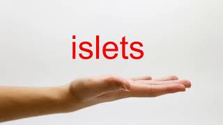 How to Pronounce islets  American English [upl. by Killian]