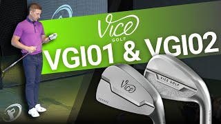 VICE GOLF IRONS REVIEW  VGI01 amp VGI02 [upl. by Eart]