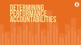 Determining Performance Accountabilities [upl. by Holly]