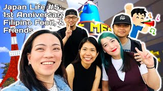 Japan Life 5 1st Anniversary Filipino Food amp Church Friends [upl. by Nuahsyar]