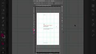 An introduction to the single column report grid system for Adobe InDesign [upl. by Haneeja]