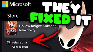 SILKSONG UPDATE BY MICROSOFT [upl. by Yenettirb]