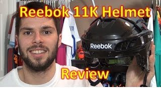 Reebok 11K Hockey Helmet Review [upl. by Janyte]