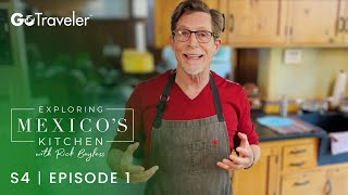 Exploring Mexicos Kitchen with Rick Bayless  S4E1  Herby Spicy Tomatillo Salsa [upl. by Katt]