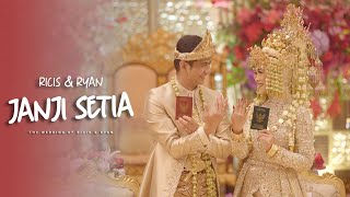 JANJI SETIA  RIA RICIS amp RYAN Official Music Video [upl. by Novikoff]