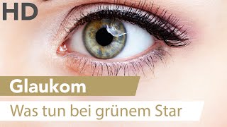 Glaukom Grüner Star Das kann helfen [upl. by Ontina437]