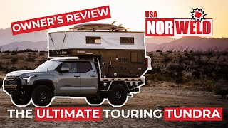 The Ultimate Touring Tundra  TightLoops Norweld Flatbed amp Camper Showcase [upl. by Anitsyrhc]