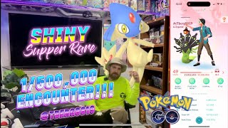 Wild Shiny Azelf Encounter in Pokémon GO – Insane Luck TBerg8819 [upl. by Sylado]