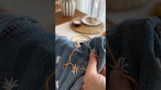 How to do a french knot stitch  French knot embroidery tutorial [upl. by Euqinor331]