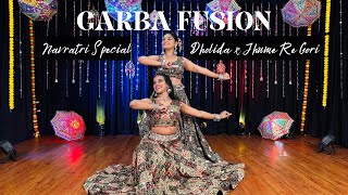 Garba Fusion Dholida x Jhume Re Gori Gangubai Navratri Special Taal Choreography Aiswarya Arya [upl. by Tiebout]