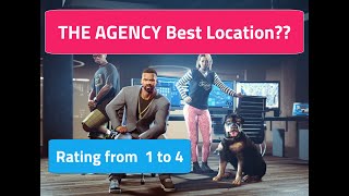 GTA Online THE AGENCY Best Location  Agency Locations rating Top 4  The Contract DLC [upl. by Etam645]